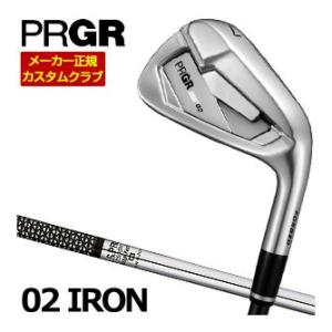 特注カスタムクラブ プロギア 02 アイアン N.S.PRO 750GH シャフト 4本セット[＃7...