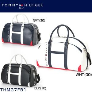 トミー ヒルフィガー ゴルフ TOMMY HILFIGER THE FACE ボストンバッグ THMG7FB1｜greenfil-wear