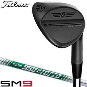 タイトリスト ボーケイデザイン SM9 ウエッジ ジェットブラック N.S.PRO 950GH neo シャフト｜greenfil-wear