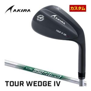 特注カスタムクラブ アキラ ツアーウエッジ IV ブラックPVD仕上げ N.S. PRO 950GH...