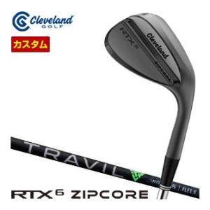 特注カスタムクラブ クリーブランド RTX 6 ZIPCORE ブラックサテン ウエッジ フジクラ ...