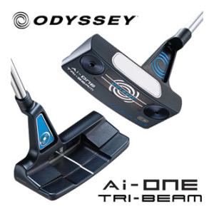 オデッセイ Ai-ONE TRI-BEAM DOUBLE WIDE CS パター STROKE LAB 90 スチールシャフト 装着モデル｜greenfil