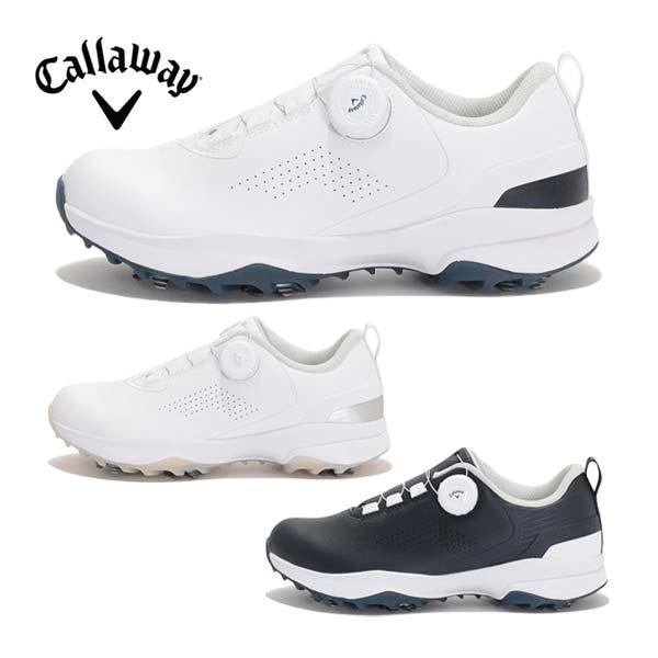 キャロウェイ エアロスポーツ ソフトスパイク ボア ゴルフシューズ レディース C24996230