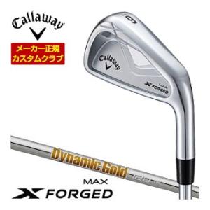 34％OFFクーポン対象 特注カスタムクラブ キャロウェイ X FORGED MAX アイアン 5本...