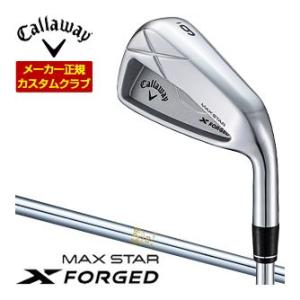 特注カスタムクラブ キャロウェイ X FORGED MAX STAR アイアン 5本セット[＃6-P...
