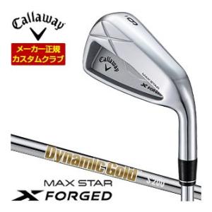 特注カスタムクラブ キャロウェイ X FORGED MAX STAR アイアン 5本セット[＃6-P...