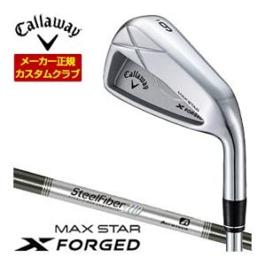 特注カスタムクラブ キャロウェイ X FORGED MAX STAR アイアン 5本セット[＃6-P...