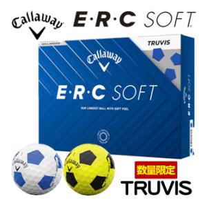 キャロウェイ 2025 E・R・C SOFT TRUVIS ゴルフボール 1ダース [12球入り]