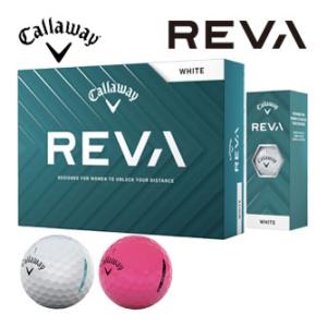 キャロウェイ 2025 REVA ゴルフボール [12球入り]