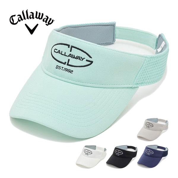 キャロウェイ ダブルラッセル切り替え バイザー ゴルフウェア メンズ 2025年春夏モデル C251...