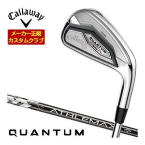 35％OFFクーポン対象 特注カスタムクラブ キャロウェイ QUANTUM MAX アイアン 5本セ...