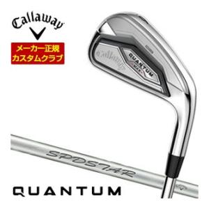 35％OFFクーポン対象 特注カスタムクラブ キャロウェイ QUANTUM MAX アイアン 5本セ...