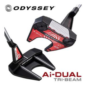 オデッセイ Ai-DUAL TRI-BEAM ＃7 CS パター STROKE LAB 90 スチー...
