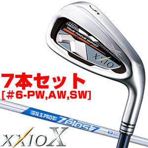 XXIO ゼクシオ テン アイアン N.S.PRO Zelos7 スチールシャフト 7本  