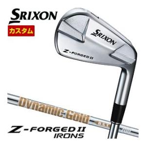 特注カスタムクラブ スリクソン Z-FORGED II アイアン ダイナミックゴールド New De...