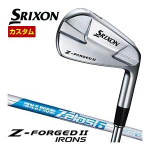 特注カスタムクラブ スリクソン Z-FORGED II アイアン N.S.PRO ZELOS 6 シ...