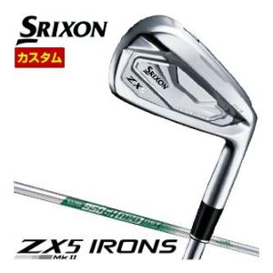 特注カスタムクラブ スリクソン ZX5 Mk II アイアン N.S.PRO 950GH neo D.S.T. シャフト 5本セット[＃6-P]｜greenfil