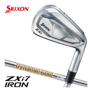 20％OFFクーポン対象 スリクソン ZXi7 アイアン ダイナミックゴールド スチールシャフト 6...
