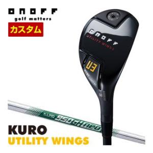 特注カスタムクラブ オノフ 2024 KURO ユーティリティ ウィングス N.S.PRO 950G...