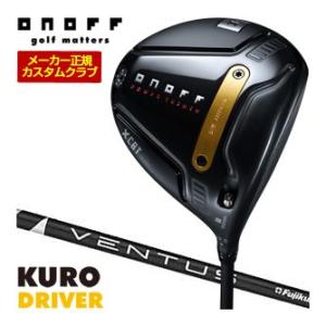 特注カスタムクラブ オノフ 2026 KURO ドライバー フジクラ Ventus Black シャ...