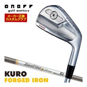 特注カスタムクラブ オノフ 2026 KURO FORGED アイアン 単品[＃4、＃5、＃6、＃7...