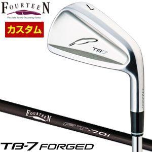 フォーティーン TB-7 Forged アイアン FT-70i オリジナルカーボン シャフト 4本セット[＃7-P] 特注カスタムクラブ