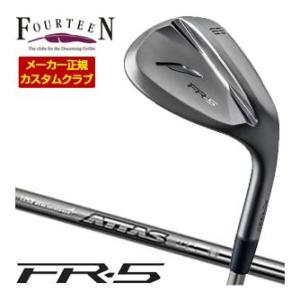 特注カスタムクラブ フォーティーン FR-5 ウエッジ ダイヤモンドブラックサテン仕上げ USTマミ...