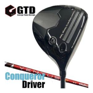 特注カスタムクラブ GTD ジョージ武井デザイン Conqueror コンクワーラー ドライバー フ...