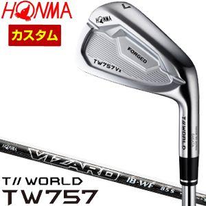 本間ゴルフ アイアン 6本 セット T//WORLD TW757 Vx #5〜P プレミアム