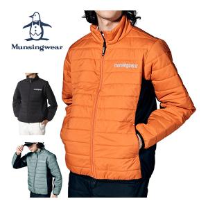 P15倍 11月4日まで セール 公式 マンシングウェア 中綿ベスト メンズ  