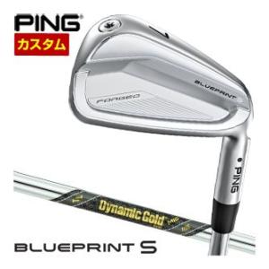 特注カスタムクラブ ピン BLUEPRINT S アイアン ダイナミックゴールド MID115 シャ...