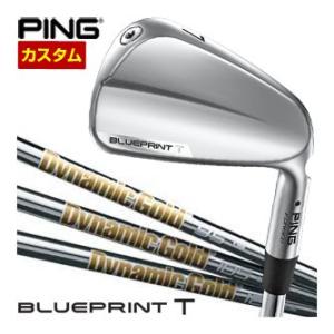 特注カスタムクラブ ピン BLUEPRINT T アイアン ダイナミックゴールド 95 / 105 ...