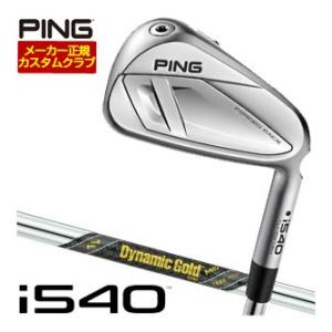 25％OFFクーポン対象 特注カスタムクラブ ピン i540 アイアン ダイナミックゴールド MID...