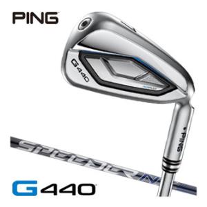 25％OFFクーポン対象 ピン G440 アイアン Fujikura Speeder NX GREY...