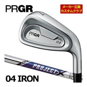 特注カスタムクラブ プロギア 04 アイアン RIFLE PROJECT X シャフト 単品[I＃5...