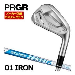 特注カスタムクラブ プロギア 01 アイアン N.S.PRO ZELOS 6 シャフト 4本セット[...