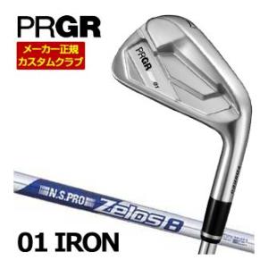 特注カスタムクラブ プロギア 01 アイアン N.S.PRO ZELOS 8 シャフト 単品[＃4、...