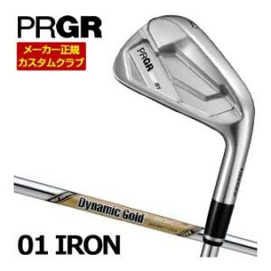 特注カスタムクラブ プロギア 01 アイアン ダイナミックゴールド ツアーイシュー EX シャフト ...
