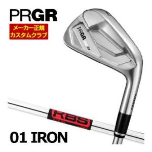 特注カスタムクラブ プロギア 01 アイアン KBS TOUR シャフト 単品[＃4、＃5、＃6、＃...