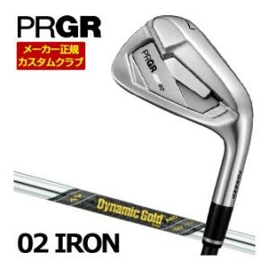 特注カスタムクラブ プロギア 02 アイアン ダイナミックゴールド MID ツアーイシュー シャフト...