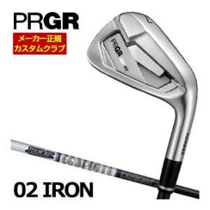 特注カスタムクラブ プロギア 02 アイアン グラファイトデザイン ツアーAD 55 / 65 / ...