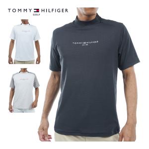 トミーヒルフィガー ゴルフ ウェア メンズ リンクスジャガード モックネック 半袖シャツ THMA431 2024年春夏モデル M-XL｜ゴルフプラザ グリーンフィル