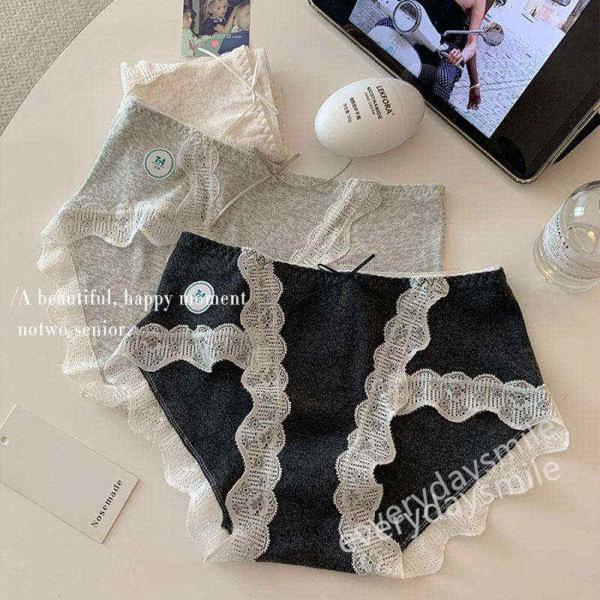ショーツ レディース 5枚セット インナー 可愛い 女の子 学生 リボン サラサラ レース 消臭 快...