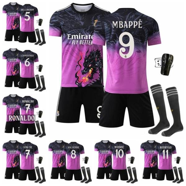 2526マドリード スペシャルエディション ドラゴンプリント 10番モドリッチ/5番ベリンハム9番ム...