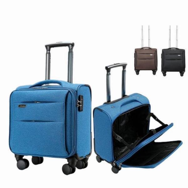 SSサイズ ビジネス 機内持ち込み TSA ソフトキャリーケース 横型 スーツケース 軽量 撥水加工...