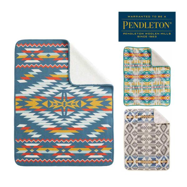 ペンドルトン シェルパストローラーブランケット タオル 毛布 コットン   自社在庫品