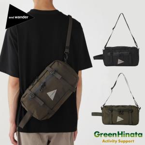 and wander（アンドワンダー） ポイント10% 20L メッセンジャーバッグ