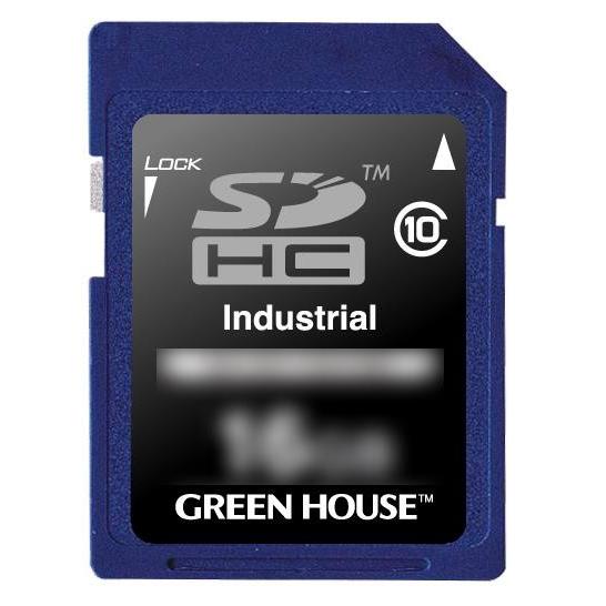 SDHCカード 4GB 工業用 ハードケース付 動作温度-40℃〜85℃ 3年保証 GH-SDI-X...