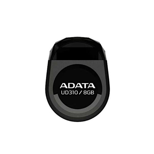 USBメモリ 8GB 超小型 防水 耐衝撃 ADATA AUD310-8G-RBK ブラック アウト...