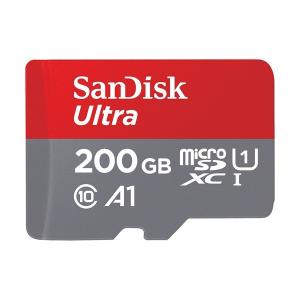 【200G】サンディスク SanDisk microSDXC UHS-I A1対応 Class10 SDSQUAR-200G-GN6MA Ultra送料無料 1年保証